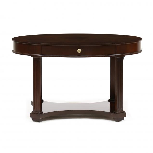 BAKER, GEORGIAN STYLE OVAL TABLE