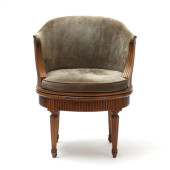 BAKER, LOUIS XVI STYLE BARREL