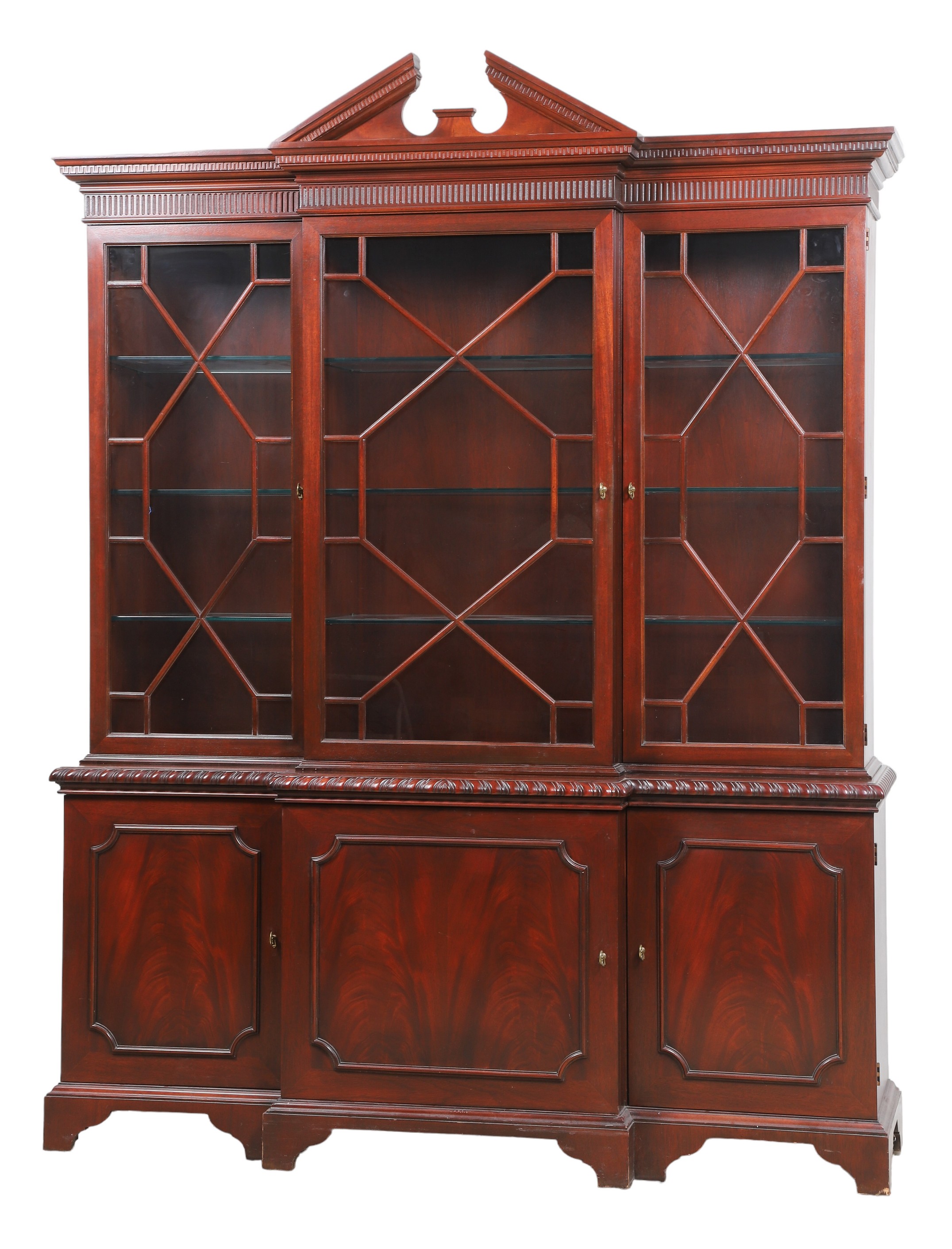 Baker Mahogany 2-part china