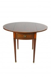 BAKER MAHOGANY PEMBROKE TABLEB