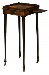 BAKER NARROW MAHOGANY SQUARE E