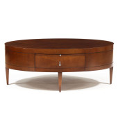 BAKER, OVAL COFFEE TABLE<br>Ba
