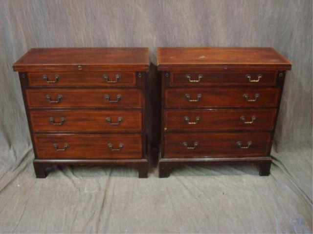 BAKER. Pair of Bachelors Chests.