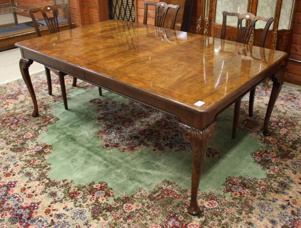 BAKER QUEEN ANNE STYLE MAHOGANY
