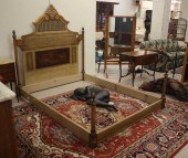 BAKER QUEEN BED WITH RAILS, BA