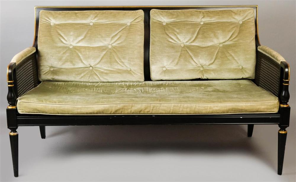 BAKER REGENCY STYLE EBONIZED