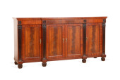 BAKER REGENCY STYLE MAHOGANY B