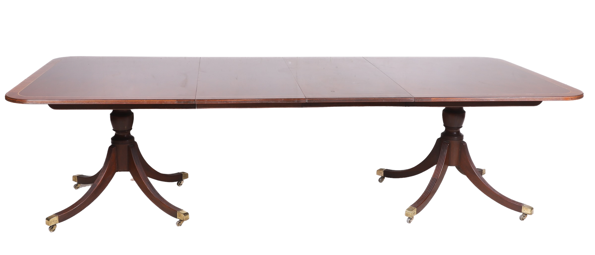 Baker Regency style mahogany double