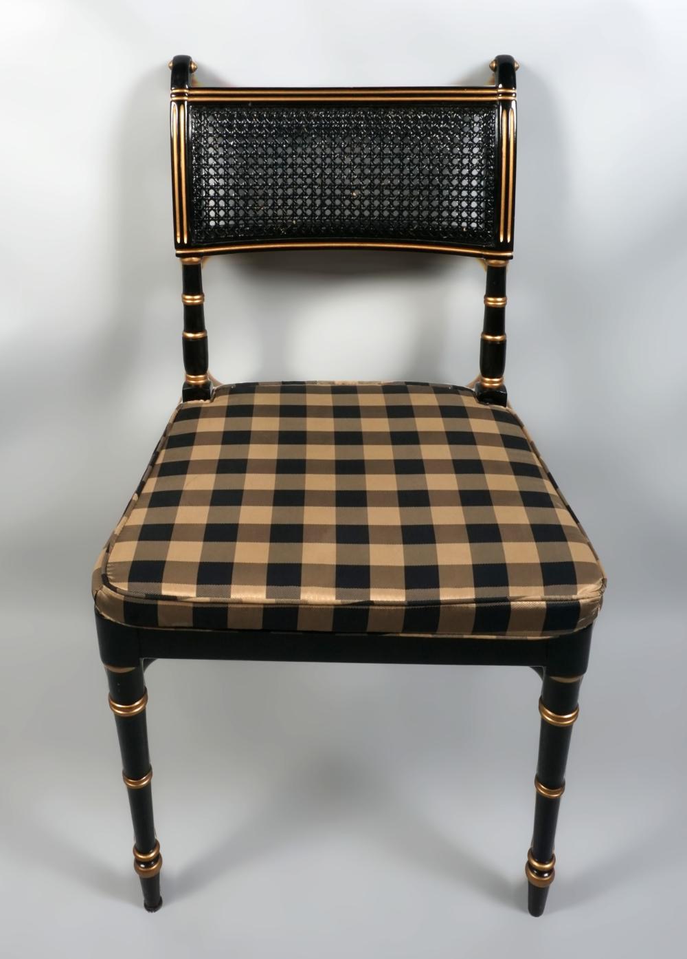 BAKER REGENCY STYLE PARCEL-GILT