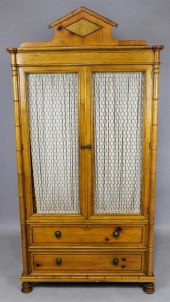 BAKER REGENCY STYLE PINE AND M