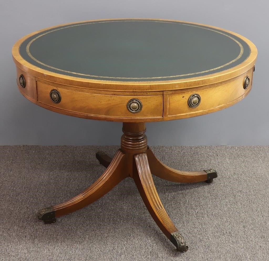 Baker rotating top drum table