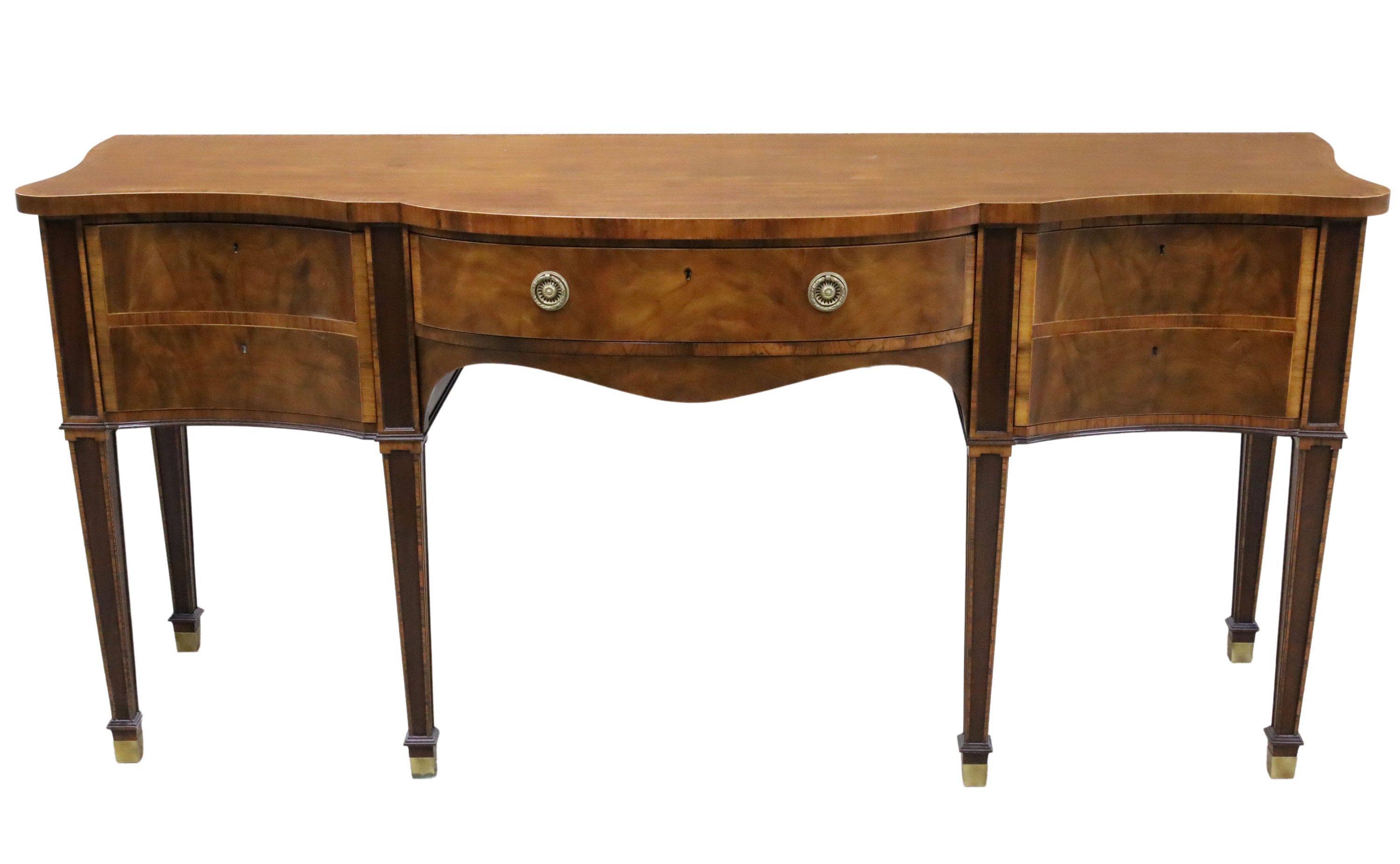 BAKER SIDEBOARD Crossbanded