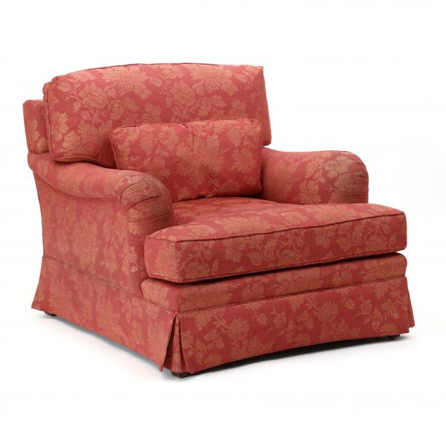 BAKER, UPHOLSTERED CLUB CHAIR
