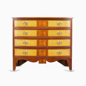 BAKER WILLIAMSBURG MAHOGANY CH