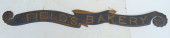 BAKERY SIGN, "FIELD'S BAKERY",