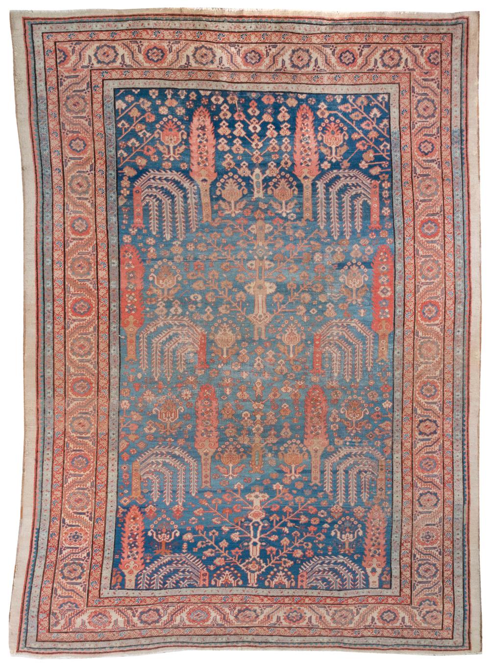 BAKHSHAISH RUG: 11'0" X 14'10" LATE