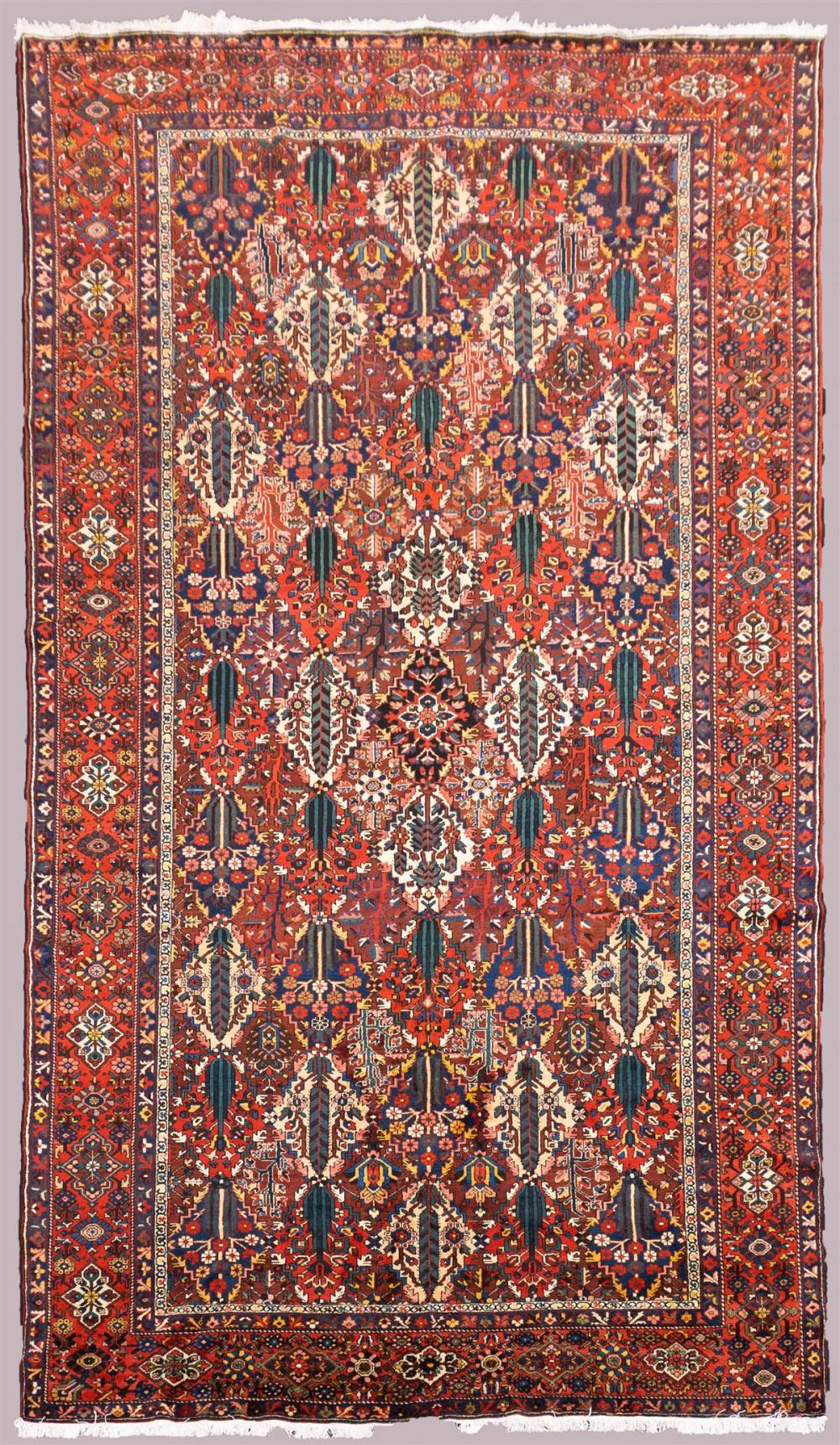 BAKHTIARI GARDEN LATTICE WOOL