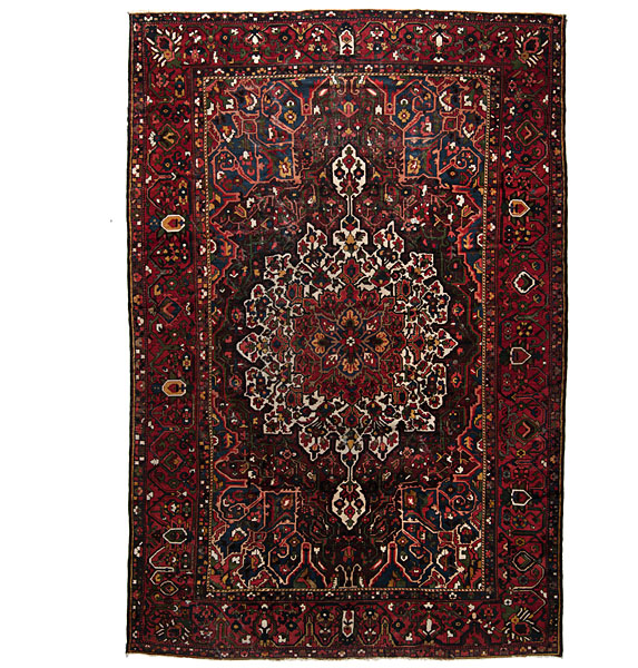 Bakhtiari Rug Iranian ca 1950s. A