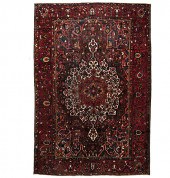 Bakhtiari Rug Iranian ca 1950s