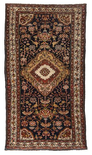 BAKHTIARI RUGmid 20th century, blue