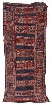 BAKHTIYARI FLAT WOVEN CARPET,