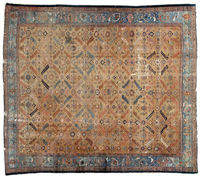 Bakshaish rug, repeating sawtooth
