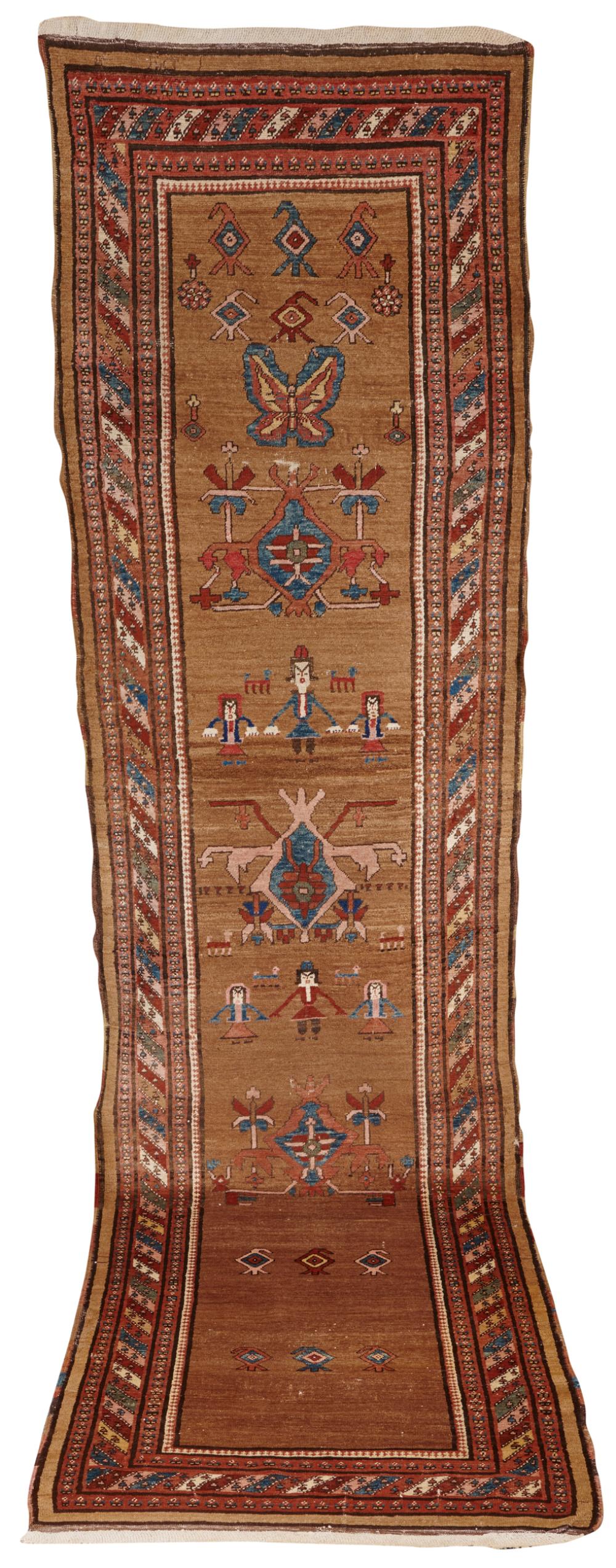 BAKSHAISH RUNNER, PERSIA, CA.