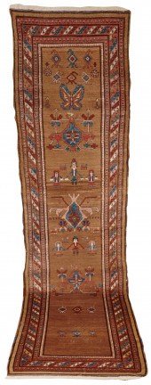 BAKSHAISH RUNNER, PERSIA, CA.