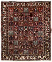 Baktiari rug, central classic