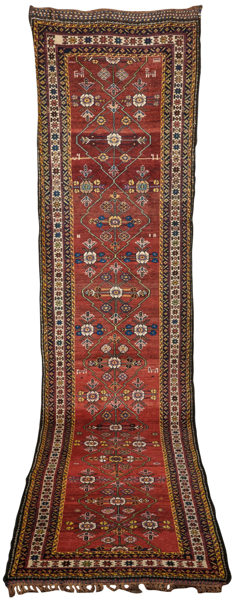 BAKTIARI RUNNER, PERSIA, CA.