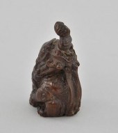 Baku Wood Netsuke A symbol of