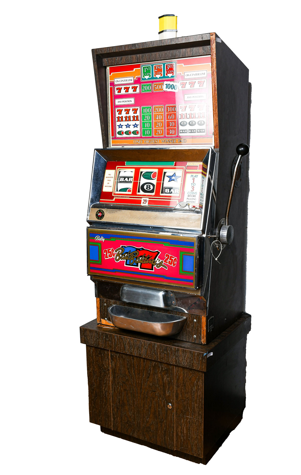 'BALDINIS'' SLOT MACHINE WITH