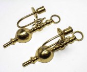 BALDWIN-MANNER GILT BRASS CAND
