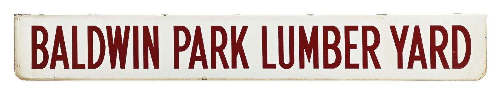 BALDWIN PARK LUMBER YARD SIGNDSP. A