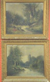 BALDY. Pair of Older Landscape