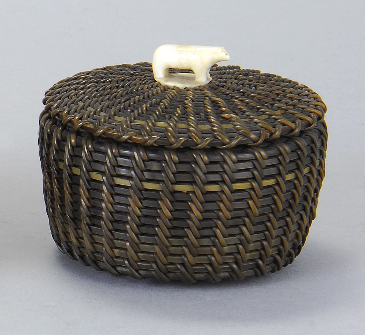 *BALEEN AND WALRUS IVORY COVERED