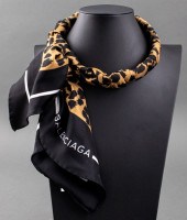 BALENCIAGA ANIMAL PRINT SILK S
