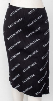 BALENCIAGA BLACK LOGO WRAP SKI