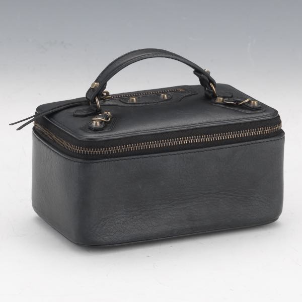 BALENCIAGA LEATHER VANITY BOX  6 ½"