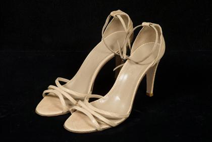 Balenciaga lizard high-heel shoes