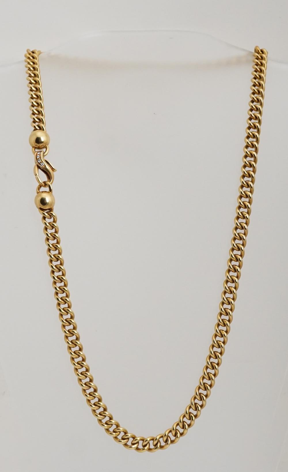 BALESTRA 18-KARAT YELLOW-GOLD AND