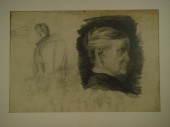 Balfour Ker, pencil & graphite
