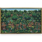 BALINESE ACRYLIC ON CANVAS PAI