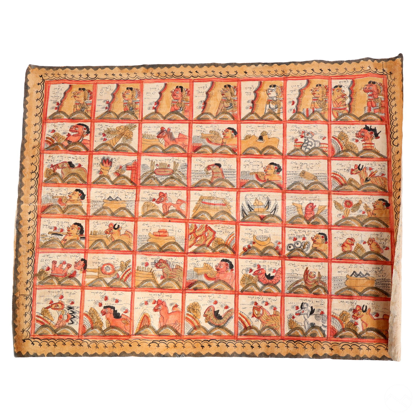BALINESE INDONESIAN ANTIQUE SILK