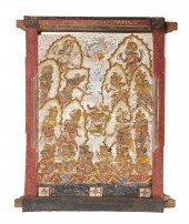 BALINESE KAMASAN-STYLE PAINTIN