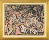 BALINESE PAINTING Balinese pai