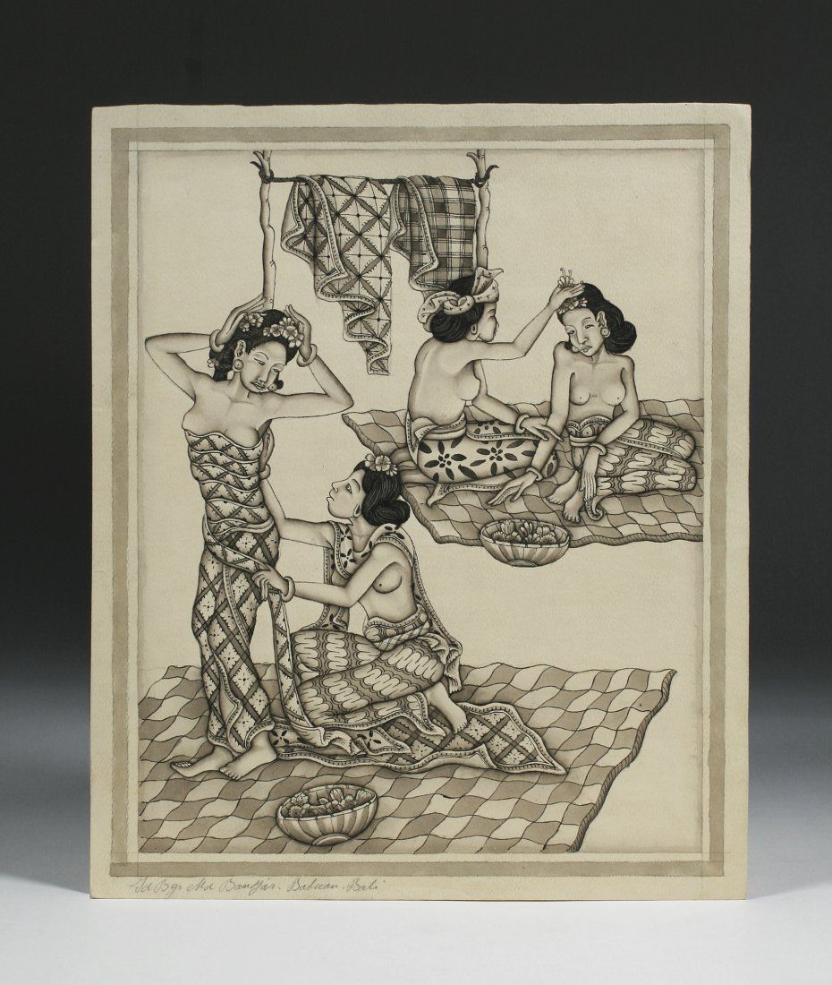 BALINESE PAINTING BY IDA BAGUS MADE