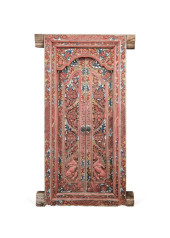 BALINESE POLYCHROME WOOD CARVE