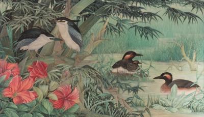Balinese School, 20th Century/Birds