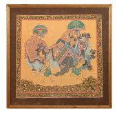 BALINESE THANGKA GAUCHE PAINTI
